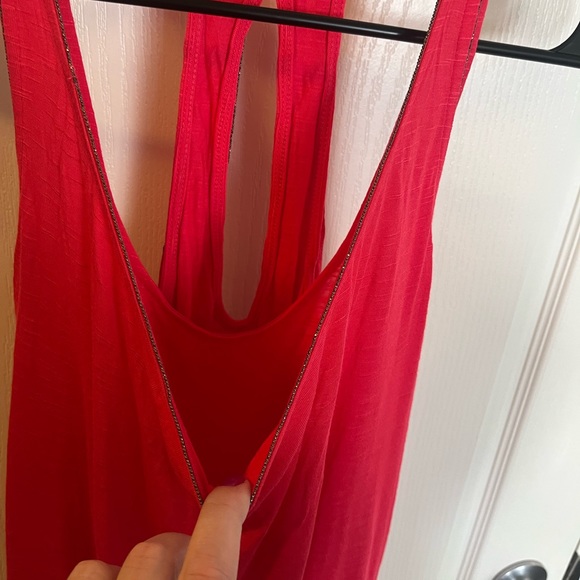 Pink Layered Guess Tank Top - Picture 2 of 5